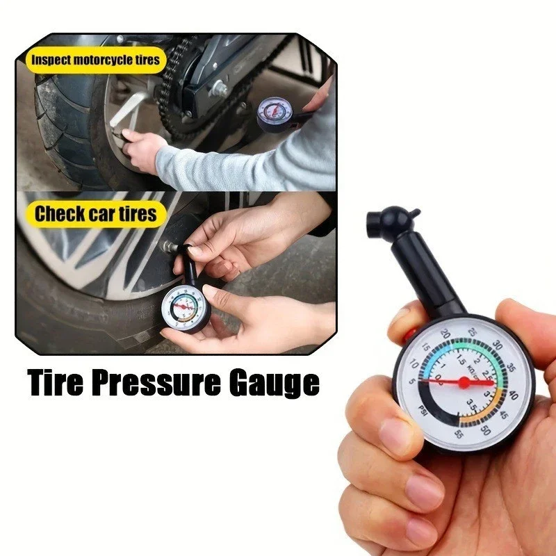 Tyre Pressure Gauge - Hochpräziser Reifendruckmesser für Autos, Auto-Reifendruck-Ablass- und