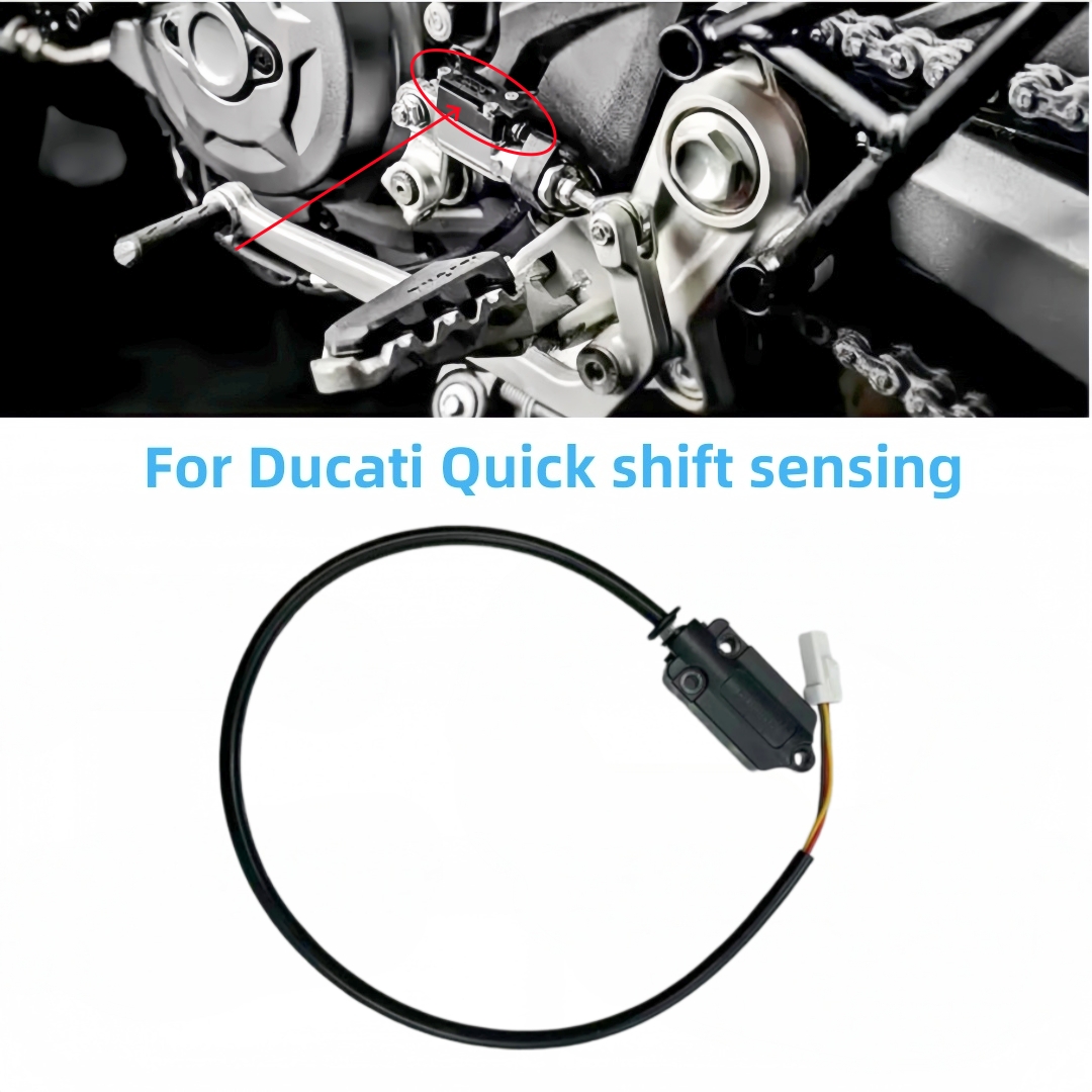 Motorcycle Quickshifter - Motorrad-Schnellschaltung Schwarz Schnellschaltungs-System für Ducati Hypermotard