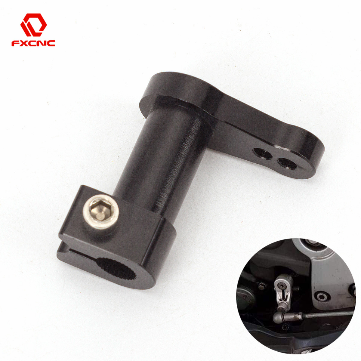 Motorcycle Gear Linkage Rod - Motorrad Shift Shifter Schaltstange Arm Knopf