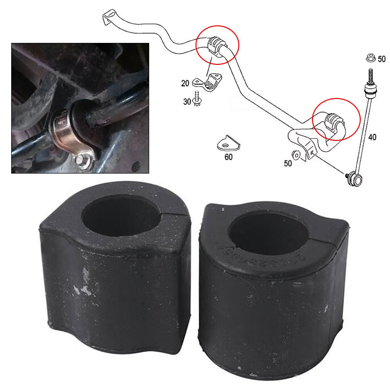 Motorcycle Gear Near Me - Front Stabilisator Überrollbügel Buchse Kit Aufhängung