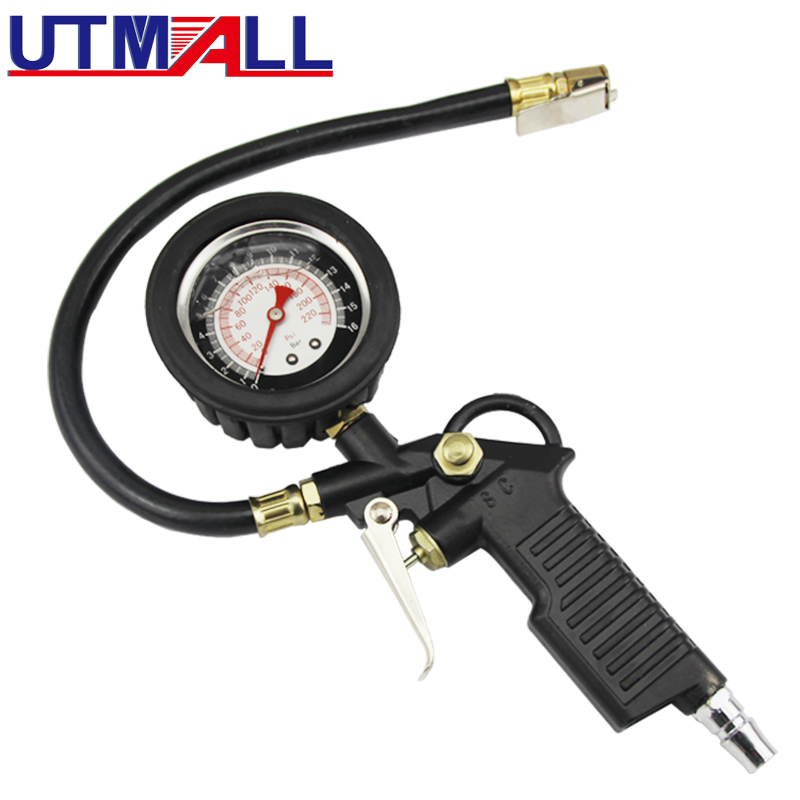 Tyre Pressure Gauge - Professionelle Luft Reifendruck Inflator Gauge Zifferblatt