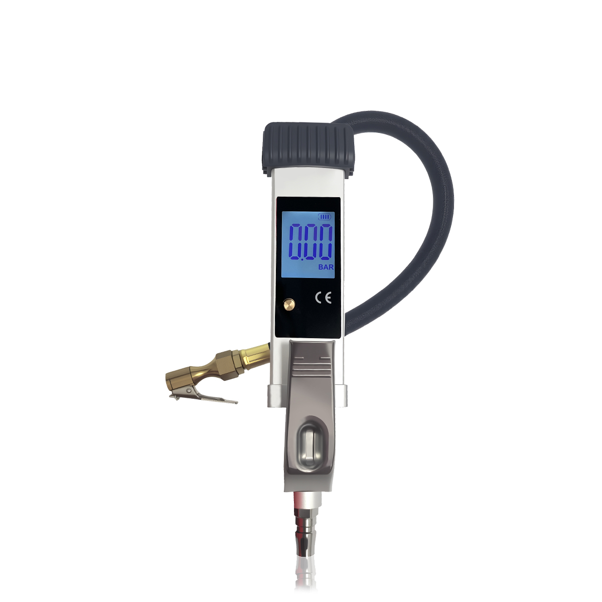 Tyre Pressure Gauge - LCD Digitaler Wiederaufladbarer Reifendruckmesser für Autos