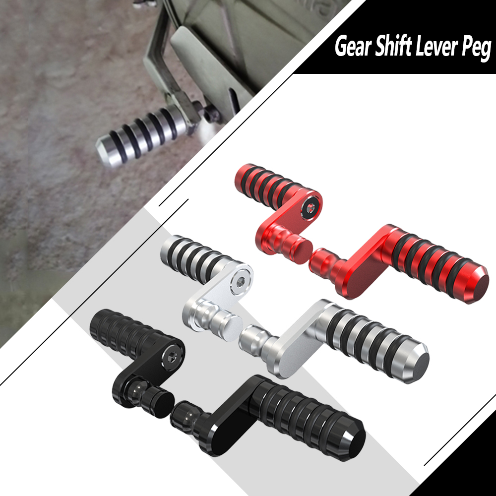 Motorcycle Gear Adventure - Motorrad Hinten Bremspedal Schalthebel Kappe Pegs