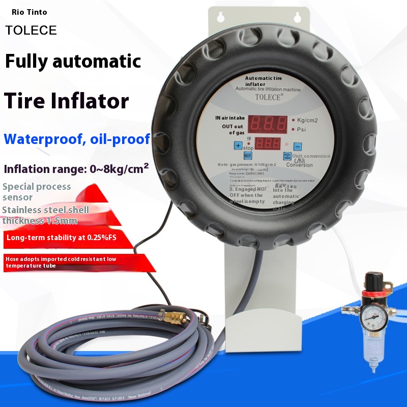 Vollautomatischer Autoreifenfü – Tyre Pressure Gauge Bewertung und Preis