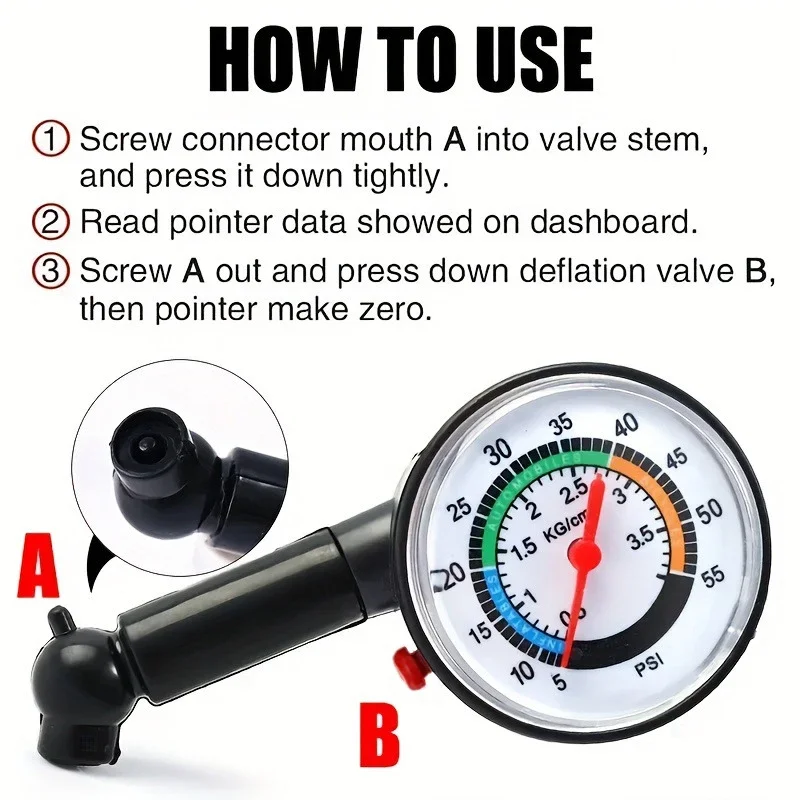 Hochpräziser Reifendruckmesser – Tyre Pressure Gauge Bewertung und Preis
