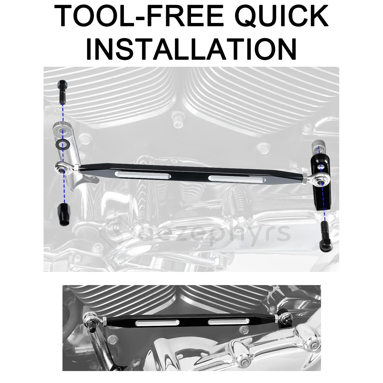 Motorrad-Schaltgestänge aus Al – Motorcycle Gear Linkage Rod Bewertung und Preis