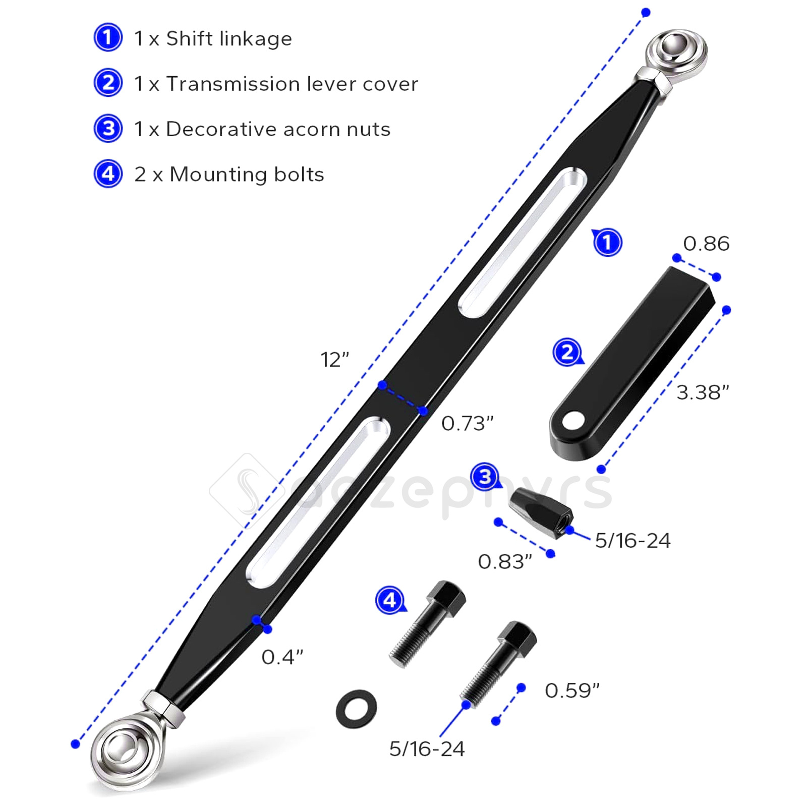 Motorrad-Schaltgestänge aus Al – Motorcycle Gear Linkage Rod Bewertung und Preis