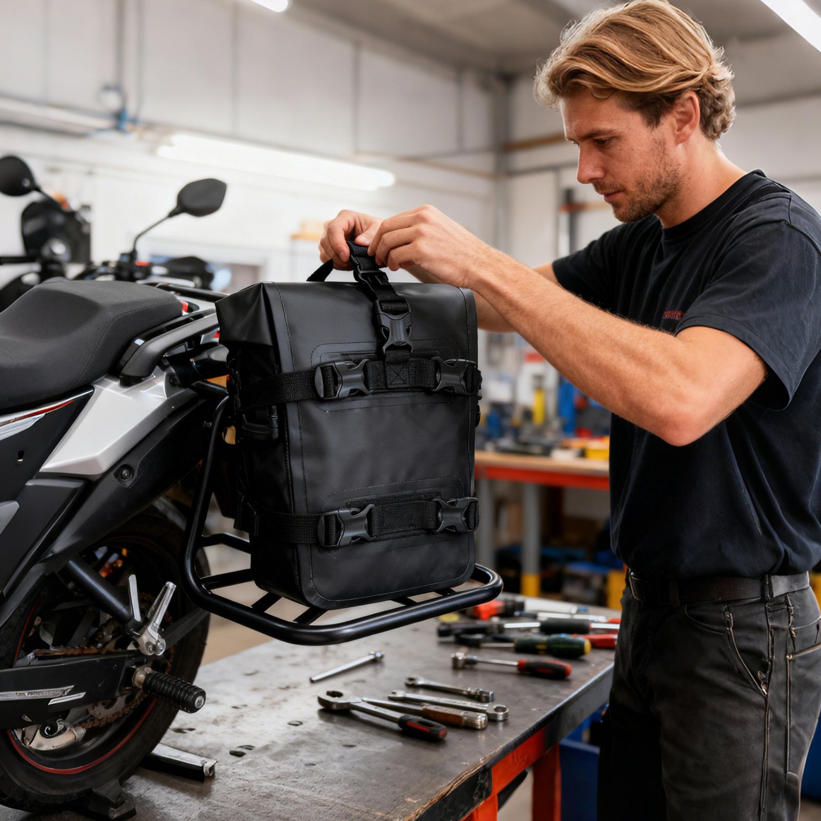 Motorrad-Frontstoßstangentasch – Motorcycle Gear Adventure Bewertung und Preis