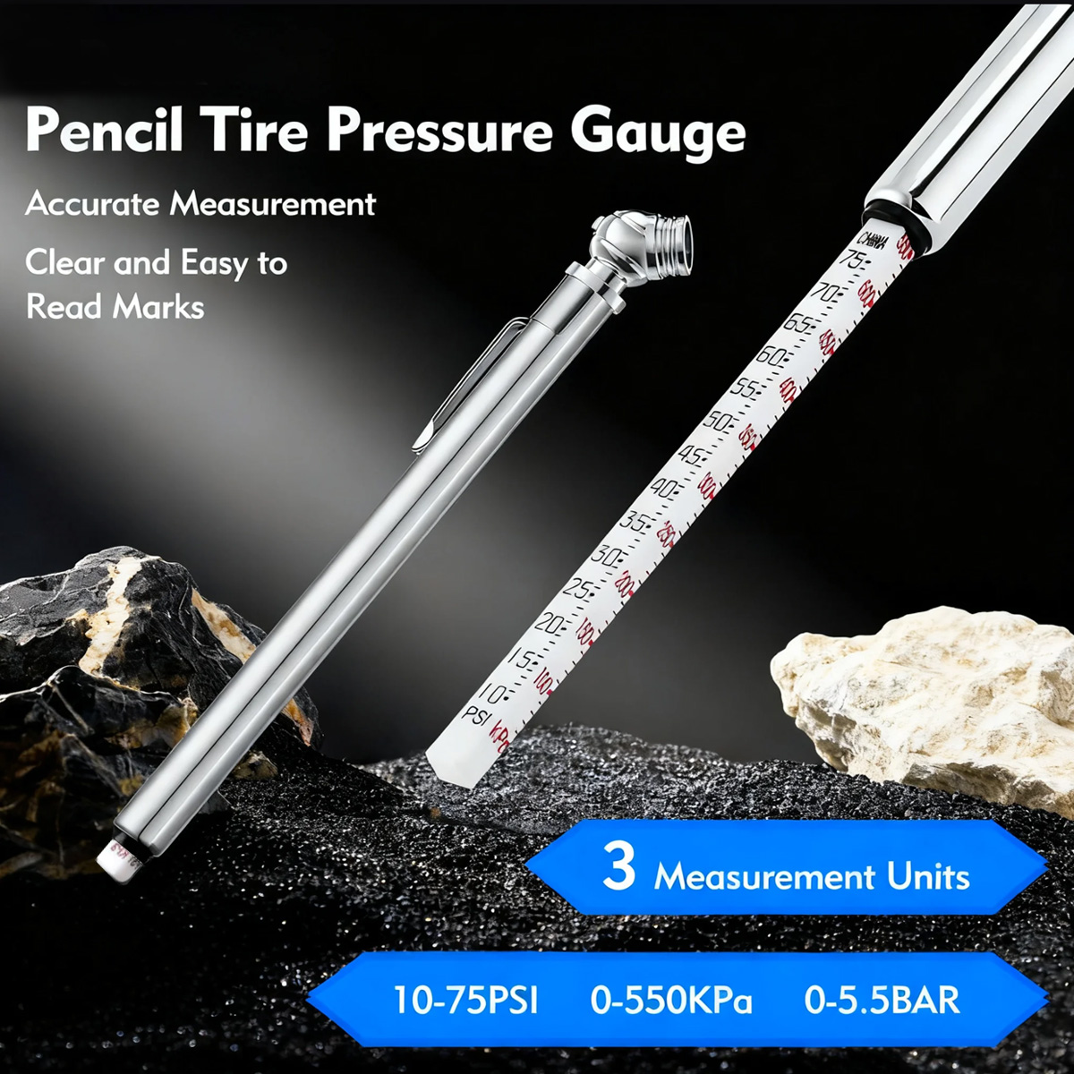 Stiftförmiger Reifendruckmesse – Tyre Pressure Gauge Bewertung und Preis