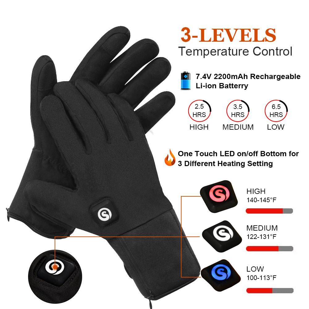 Winter elektrisch beheizte Han – Motorcycle Gear For Winter Bewertung und Preis