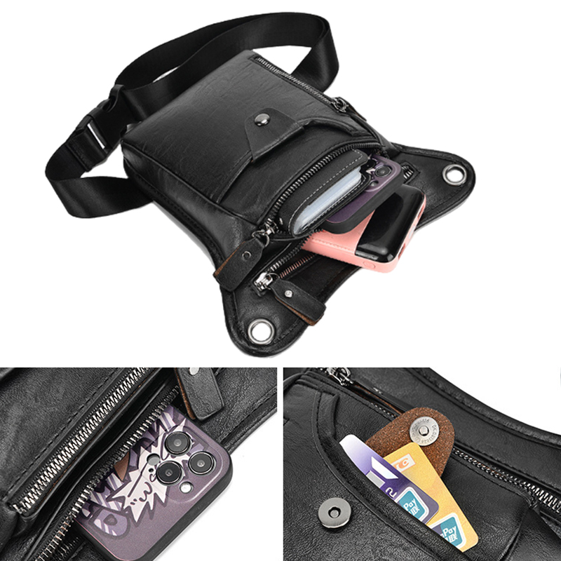 Vintage Pu Leder Taille Pack D – Motorcycle Gear Backpack Bewertung und Preis