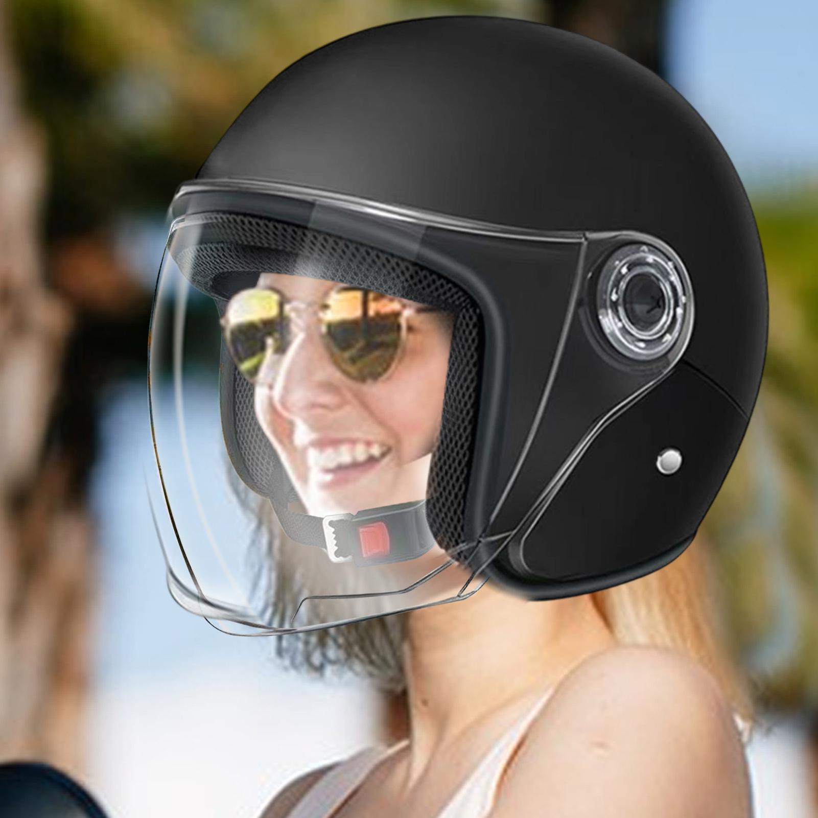 Leichter Motorradhelm, halbes  – Motorcycle Gear Adventure Bewertung und Preis