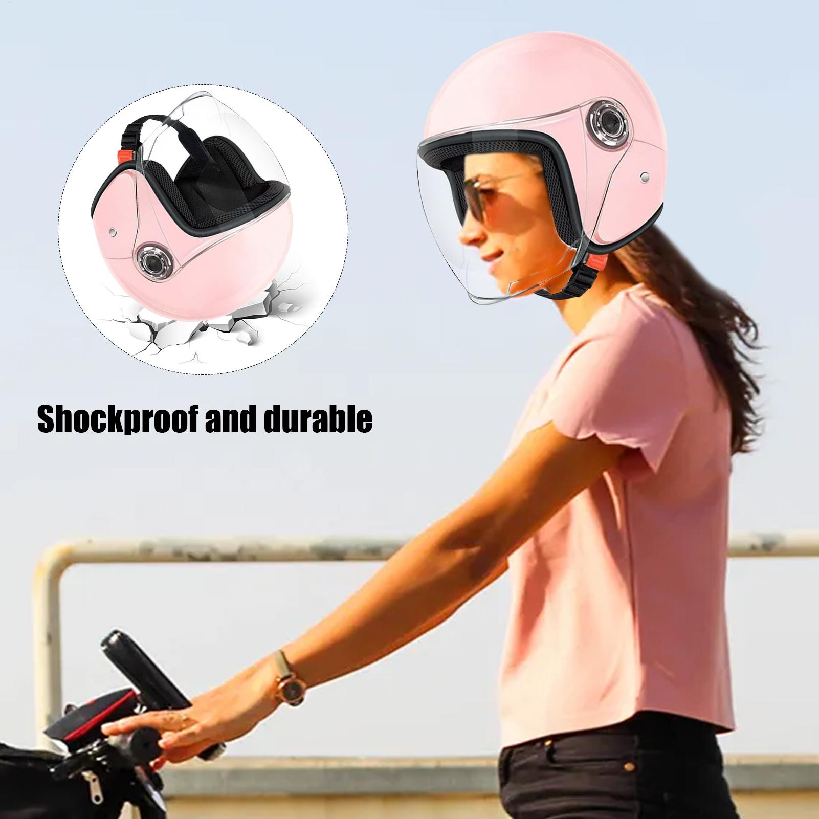 Leichter Motorradhelm, halbes  – Motorcycle Gear Adventure Bewertung und Preis